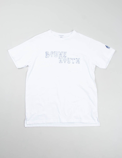 Navy Boumemouth Printed Pocket T–Shirt